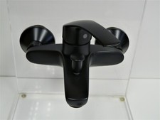 Wannenarmatur Grohe Eurosmart Schwarz-Matt, Badewanne, Wannenbatterie
