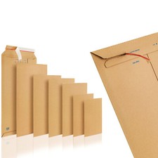 WPTrading - Wellpappe Versandtaschen (selbstklebend) - Pappe Versand-Umschlag
