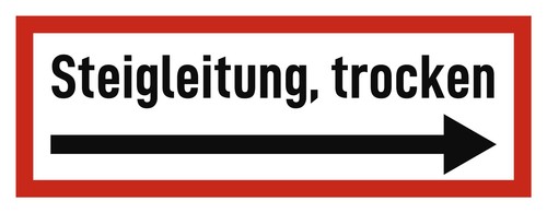 Steigleitung trocken - trocken,
