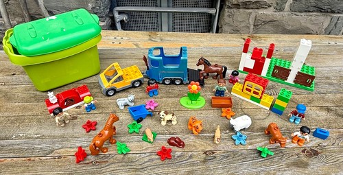 Lego duplo reiterhof - reiterhof, bauernhof