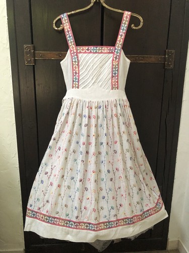 Vintage damenkleid 34 - vintage,