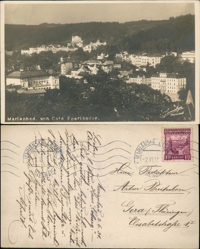 Marienbad mariánské lázně - marienbad,