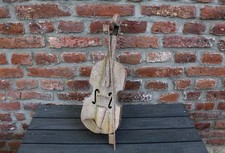 Deko violine metall rost - deko,