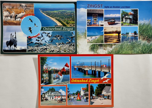 Postkarten lot zingst - x,