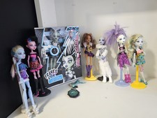 Monster High puppen set bundel vintage  mattel Clawdeen Wolf, Usw 