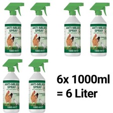 6x 1000ml Milbenspray Hühner