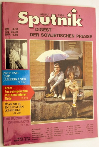 Sputnik zeitschrift udssr - zeitschrift,