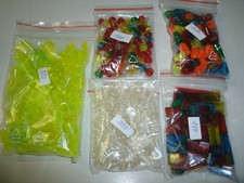 Lego 500x  Basic Leuchten transparent neon Glasbausteine Kg Kilo (47)