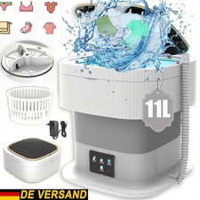 11L Faltbare Mini Waschmaschine Reise Waschmaschine Camping Waschautomat
