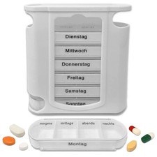 Medikamentendosierer Tablettenbox Pillendose Pillenbox Medikamentenbox 7 Tage