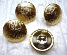 4x orig. Bundeswehr Knopf 21mm