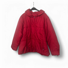 Gina Laura Jacke Damen Rot XL XXL Steppjacke Steppoptik Winter Elegant Warm