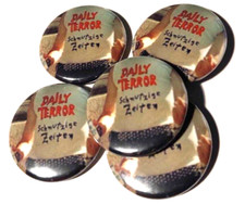 1x Daily Terror Button Punk OI