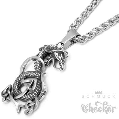 Wikinger schmuck edelstahl - schmuck,