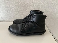 Trippen Stiefelette Boots Damen Leder Schuhe Gr. 38 Schwarz