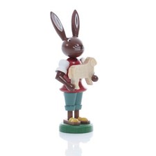 Osterfigur Hase mit Schaf
