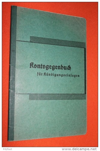 Altes sparbuch heiligenstadt - altes,