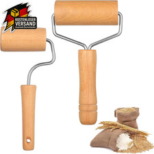 Holz-Teigrolle für Pizza