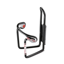 Elite Trink Flaschen Halter Ciussi Gel Aluminium Schwarz Fahrrad Unterrohr