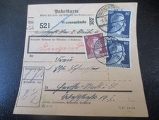 #955 Paketkarte aus