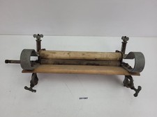 Wäsche-Mangel Heiss-Wringer Tischklemme alt Deko #2511067