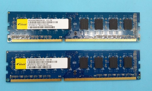 Elixir 8gbddr3 - elixir, 8gb(2x4gb)ddr3