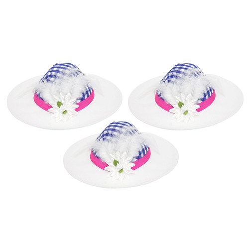 Damen oktoberfest hut - 3x, /