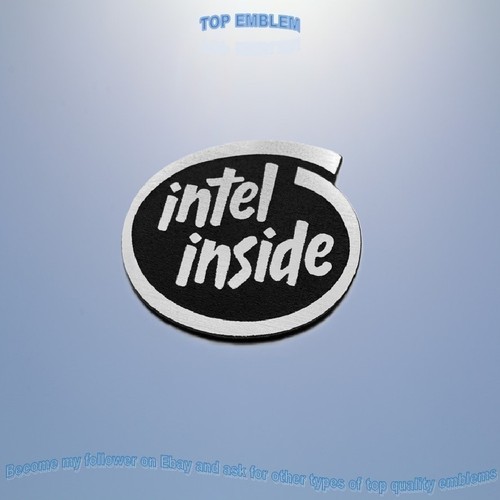 Intel emblem badge - intel, logo