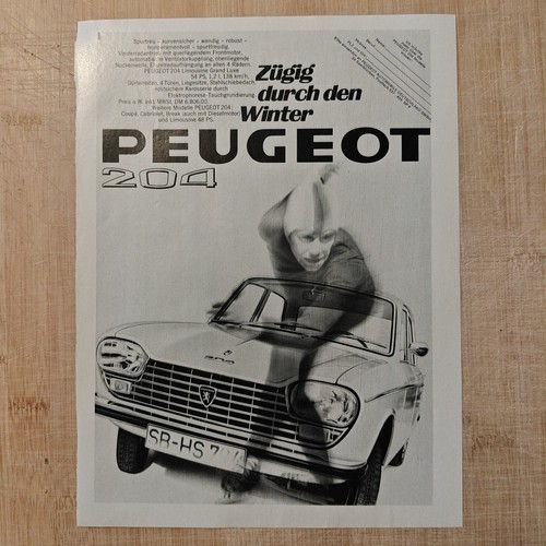 Peugeot 204 auto oldtimer - oldtimer, 1968