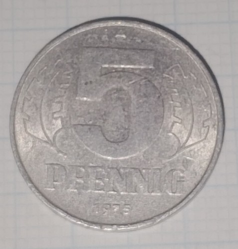 Ddr pfennig 1975 a - ddr,