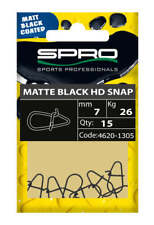 SPRO MATTE BLACK HD SNAP