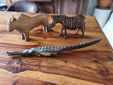 Holztiere Holzfiguren Tiere