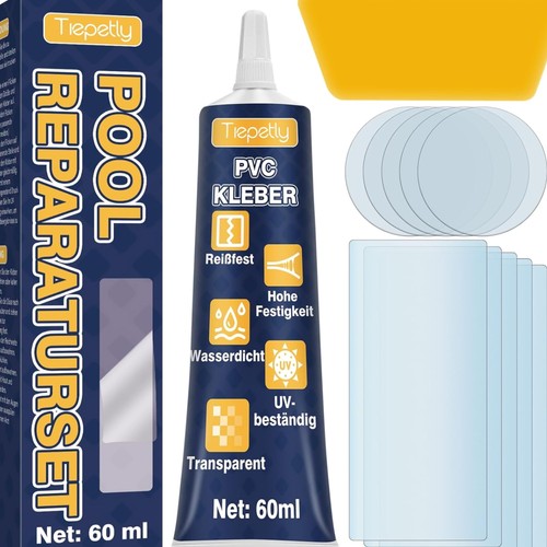 Pool reparaturset transparent - pool,