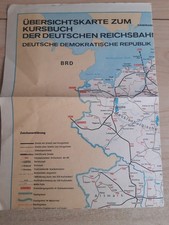 Übersichtskarte zum Kursbuch
