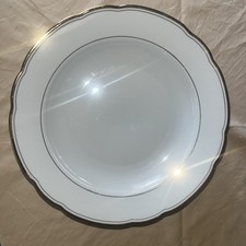 6 Suppenteller mit Goldrand, Kahla, Made In Germany