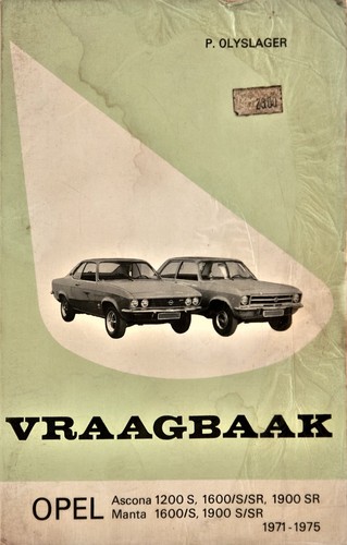 Opel manta ascona a - a,