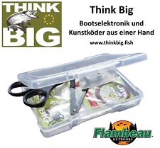 ✅ Flambeau Terminal Tackle Box ohne Unterteilung, Kleinteilebox Köderbox ✅