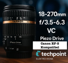 📸 Tamron 18-270mm f/3.5-6.3 Di II VC PZD  Foto Kamera Lens Objektiv  Canon EF-S