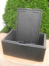 35L Iso-Box Isolierbox Hartschaum Deckelbox UNION 32x21x53, Kühlbox Pizzabox Box