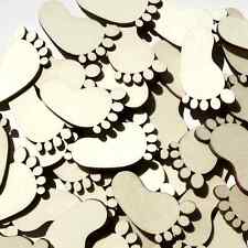 Holz Füße - 1-10cm Streudeko Basteln Deko Tischdeko