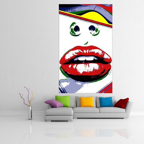 Leinwand bild xxl pop art - bild,