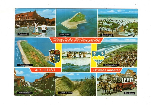 Ansichtskarte nordseeheilbad - ansichtskarte,