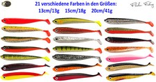 FLADEN Shad Gummifisch - Hecht