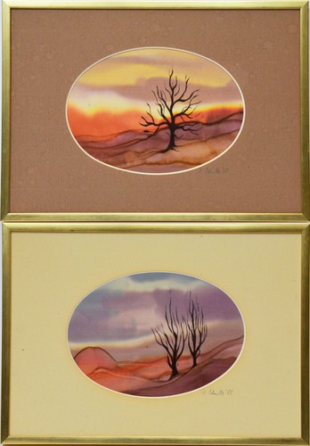 Landschaftsbilder handgemalt - 2,