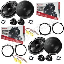 Set 8 Lautsprecher Pioneer Vorne und Hinten für Alfa Romeo 147