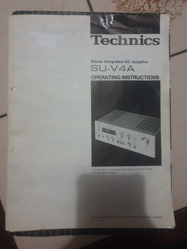 Technics v4a - technics, su-v4a