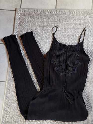 Jumpsuit 44 schwarz - 42,