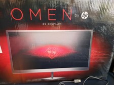 HP Omen 25 24 5 Zoll Monitor 144Hz AMD FreeSync 1080P FullHD 1ms Response Time