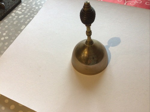 Altarglocke messing vintage - altarglocke,