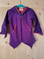 Kinder Mädchen Mittelalter Jacke Oberteil Gr. 98 Lila mit Glöckchen Lacozy